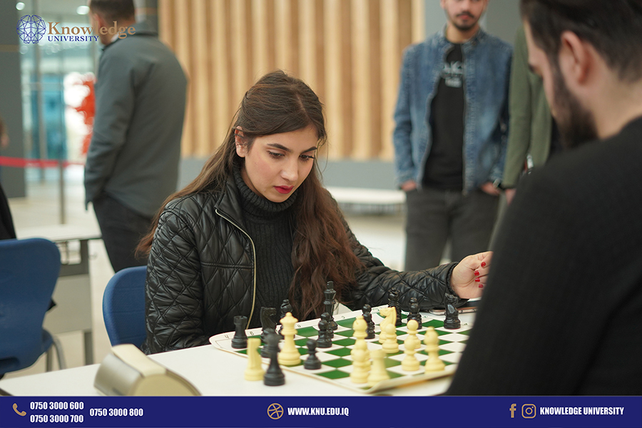 Opening Day of Chess Competition at Knowledge University hosted by Petroleum Engineering Department